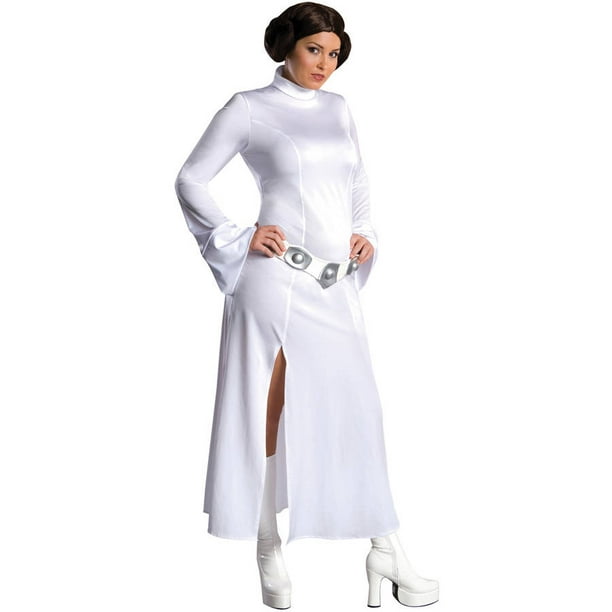 Princesse Leia Costume Adulte Star Wars Halloween Fancy Dress Costume Cosplay HH 